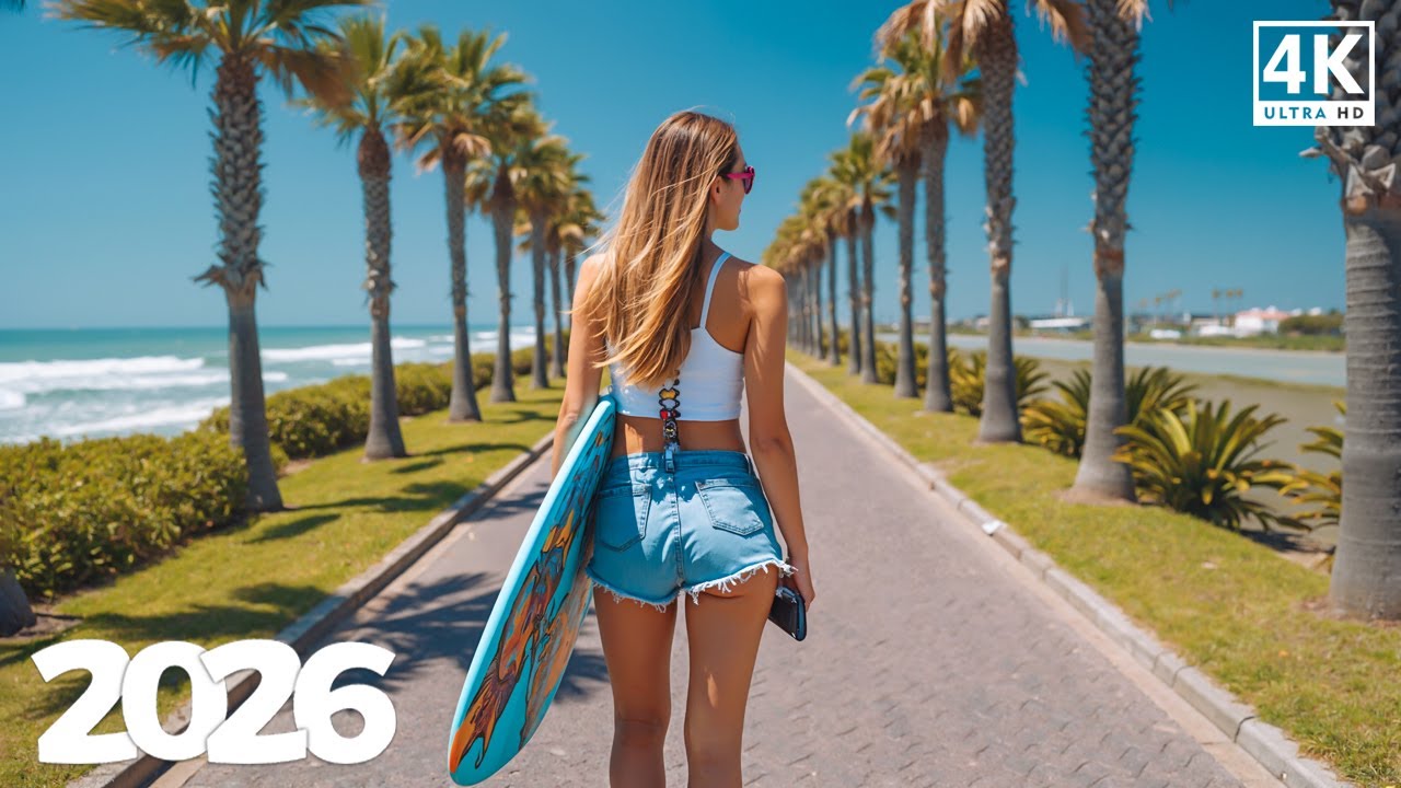 Chill Tropical Deep House Mix 2026 🏝️ Summer Relaxing Vibes 4K UHD 2026 | Feel Good Mix