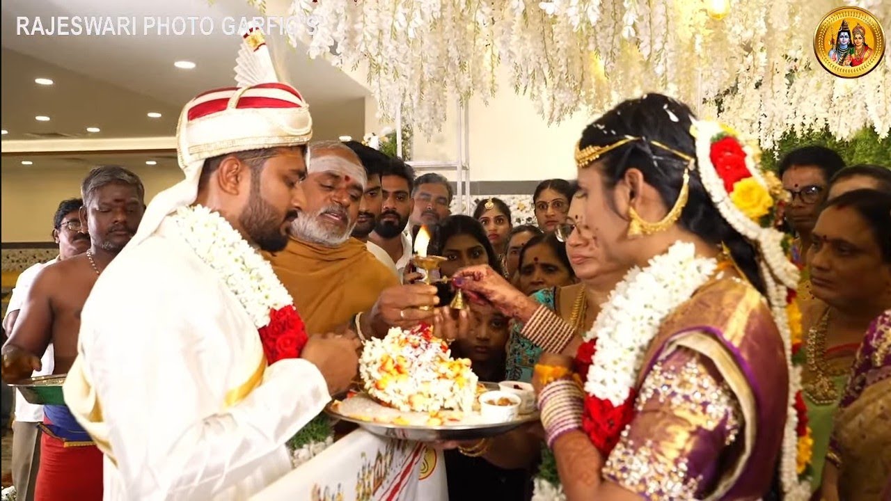 GOLAKONDA MUNISHANKAR & RANGINENI MOUNIKA WEDDING AT SRIVARI CONVENTION HALL- A C