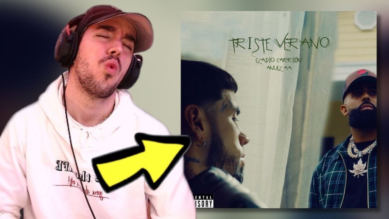 LUV REACCIONA A | ELADIO CARRION, ANUEL AA - TRISTE VERANO (OFFICIAL VIDEO)