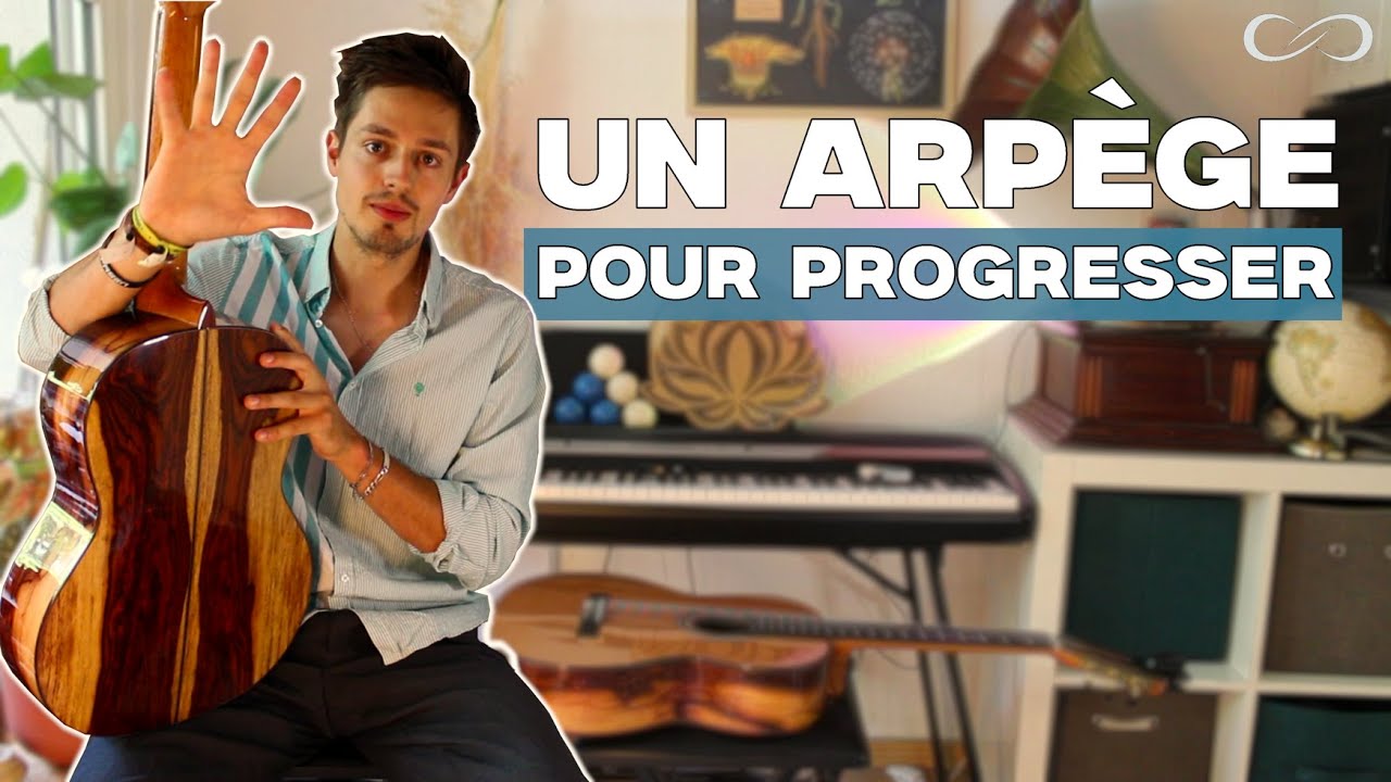 Un arpège magique pour booster ta main droite à la guitare !
