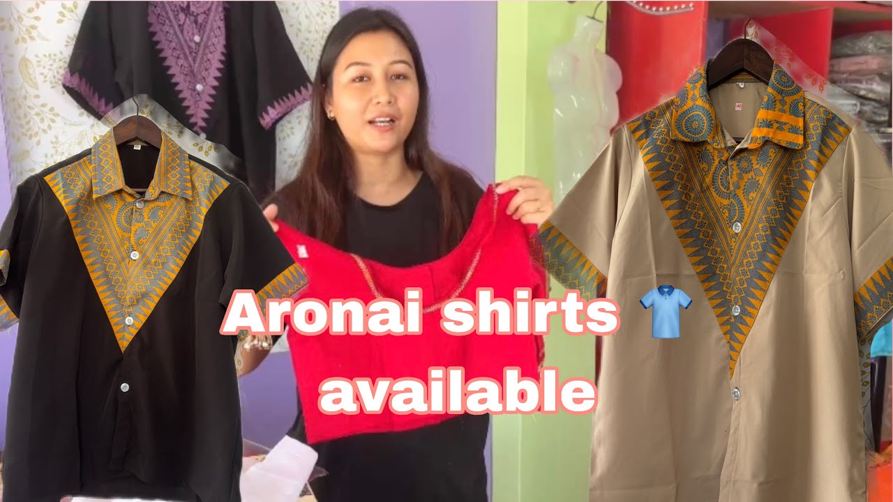 Aronai shirts👕 | Local maidi dokona | Gwdan blouse gwdan swopwibai |Agor store Kokrajhar 