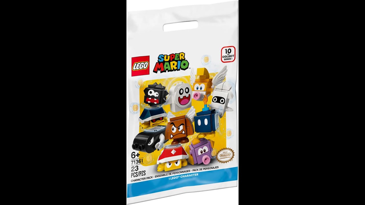 LEGO Super Mario Character Packs 71361 Collectible Building Toy Figures Collection