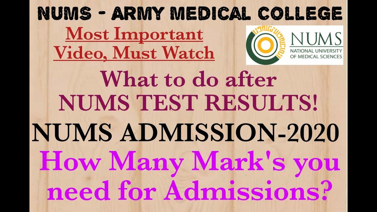 NUMS ALERTS|NUMS ADMISSION|After NUMS Test Results|@educationandhappiness