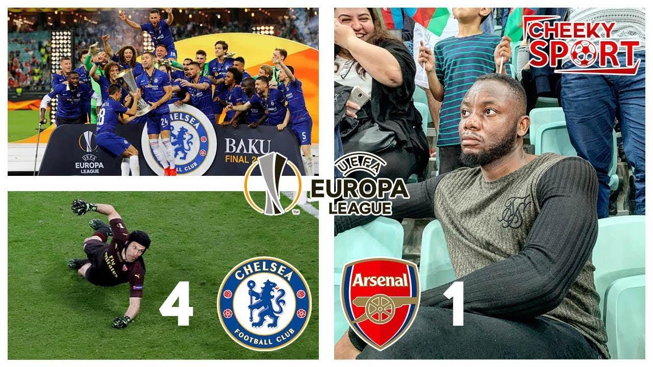 ARSENAL SMASHED IN BAKU | EDEN HAZARD MASTERCLASS | ARSENAL 1-4 CHELSEA | VLOG