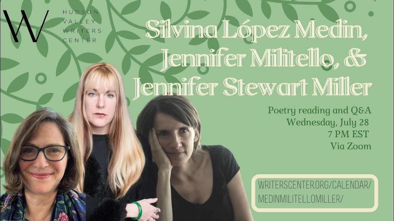 An Evening with Silvina L&oacute;pez Medin, Jennifer Militello, and Jennifer Stewart Miller
