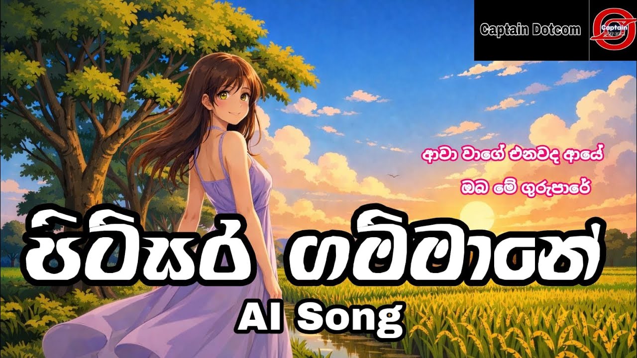 පිටිසර ගම්මානේ | Pitisara Gammane | AI Song