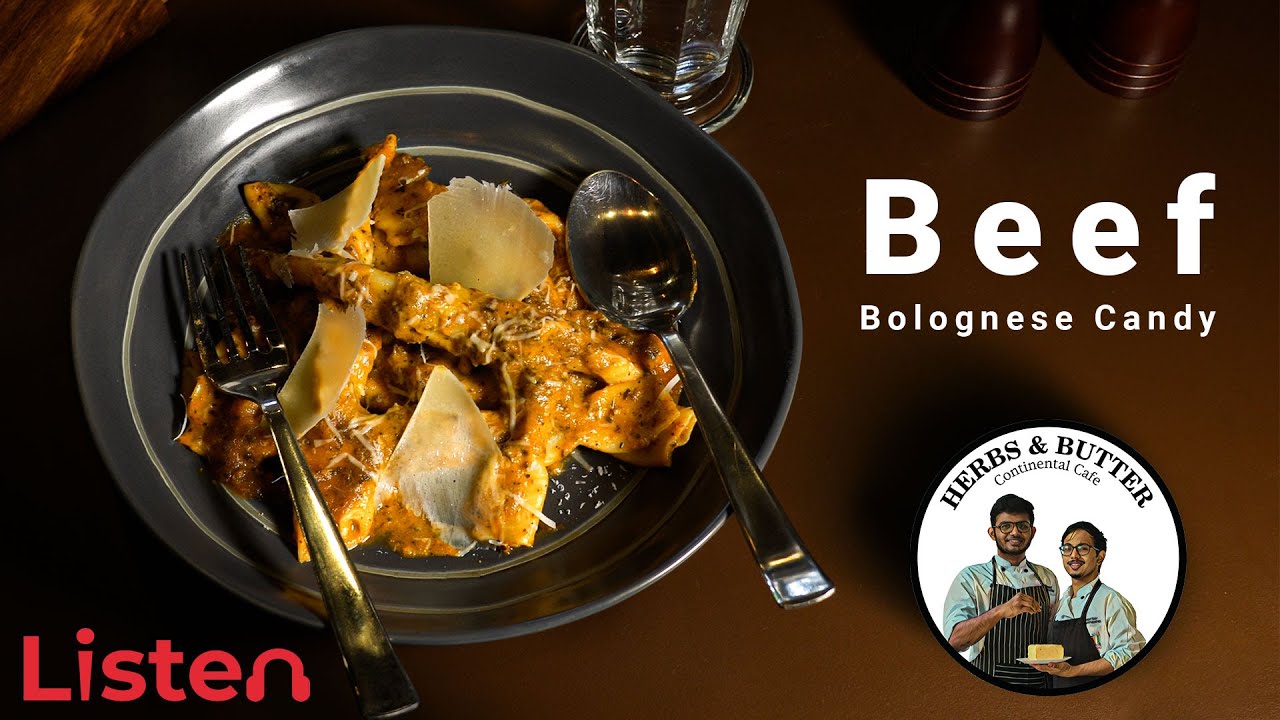 Famous Beef Bolognese Candy| Italian Food |Listen bytes | Herbs and butter | Thodupuzha | EP-1