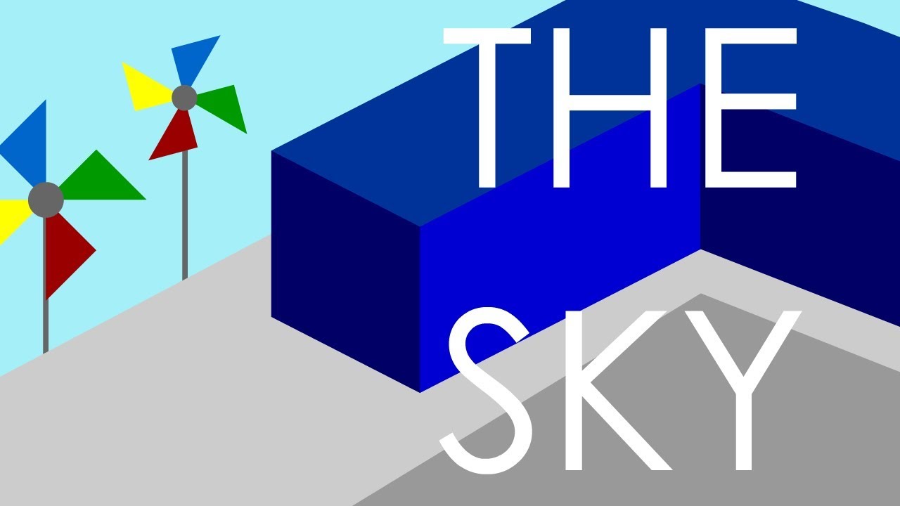 Dancing Line - The Sky (2D Animation)