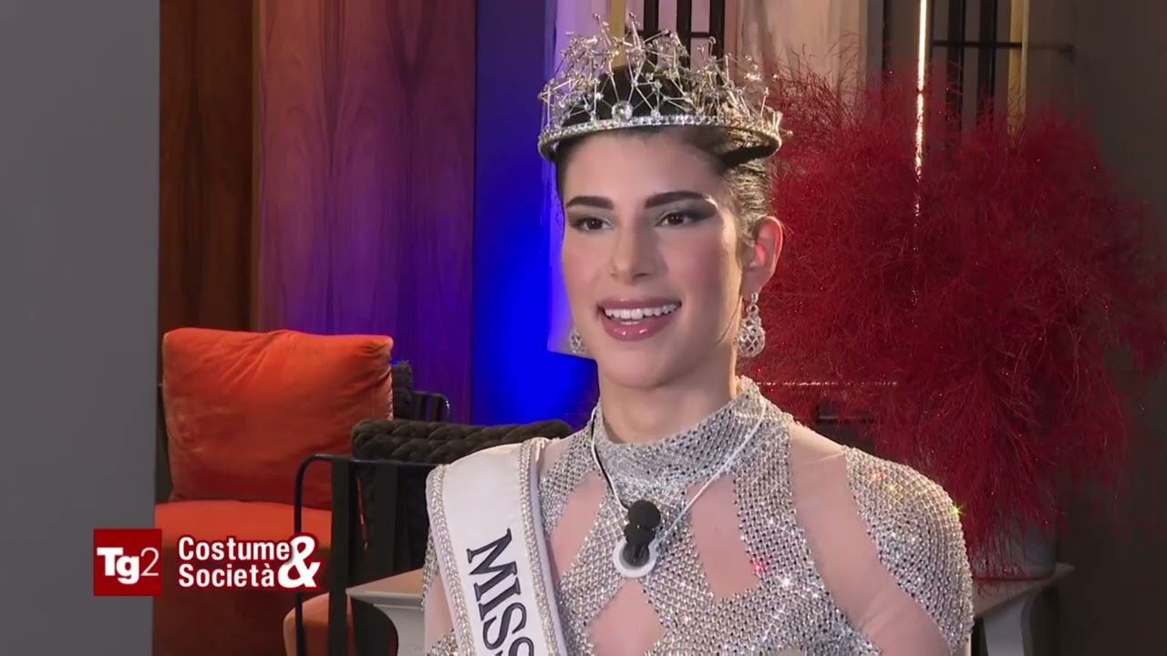 Costume & Società con MIss Universe Italy con Carmen Panepinto