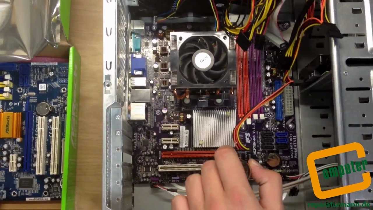 Mainboard wechseln (Schritt für Schritt Tutorial)