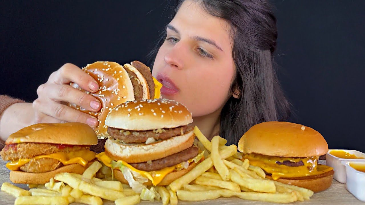 ASMR | MCDONALD'S | MUKBANG| EATING SOUNDS