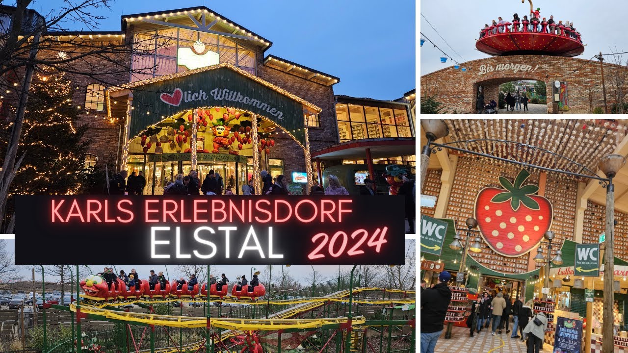 Karls Erlebnisdorf Elstal 2024 | Wir testen die neue Wetterwelt mit Riesenschaukel und Achterbahnen