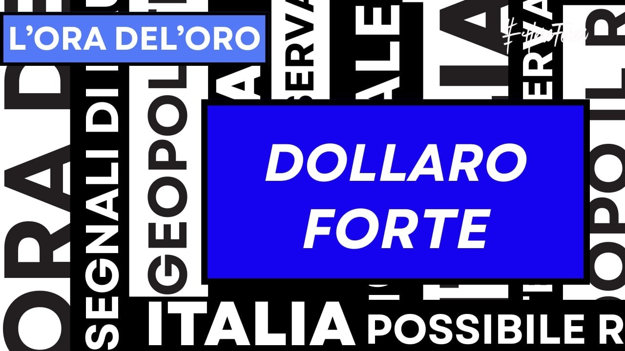 Analisi Prezzo Oro: Dollaro forte - L'Ora dell'Oro