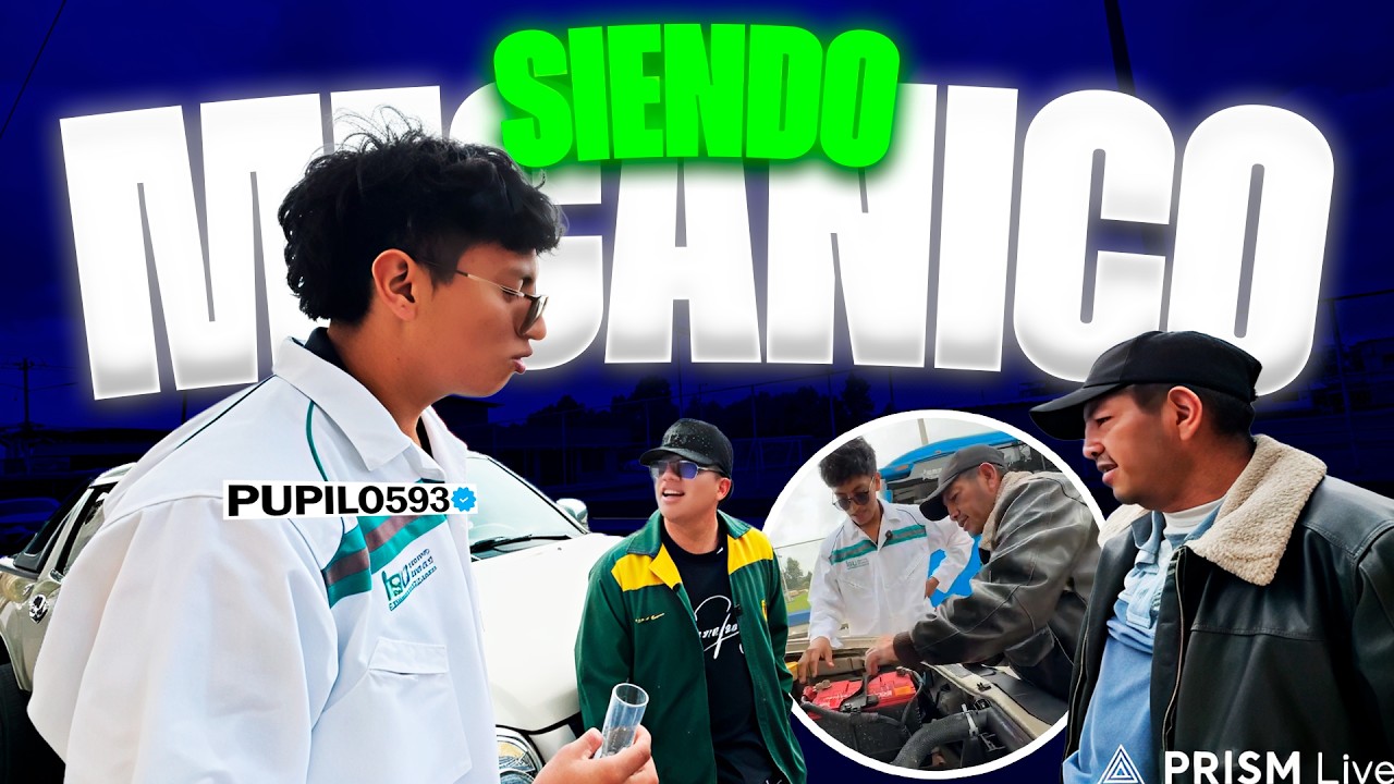 PUPILO Y SU PAPÁ PERDIDO SIENDO MECANICOS POR UN DIA🧑🏻‍🔧🔥 | PUPILO593