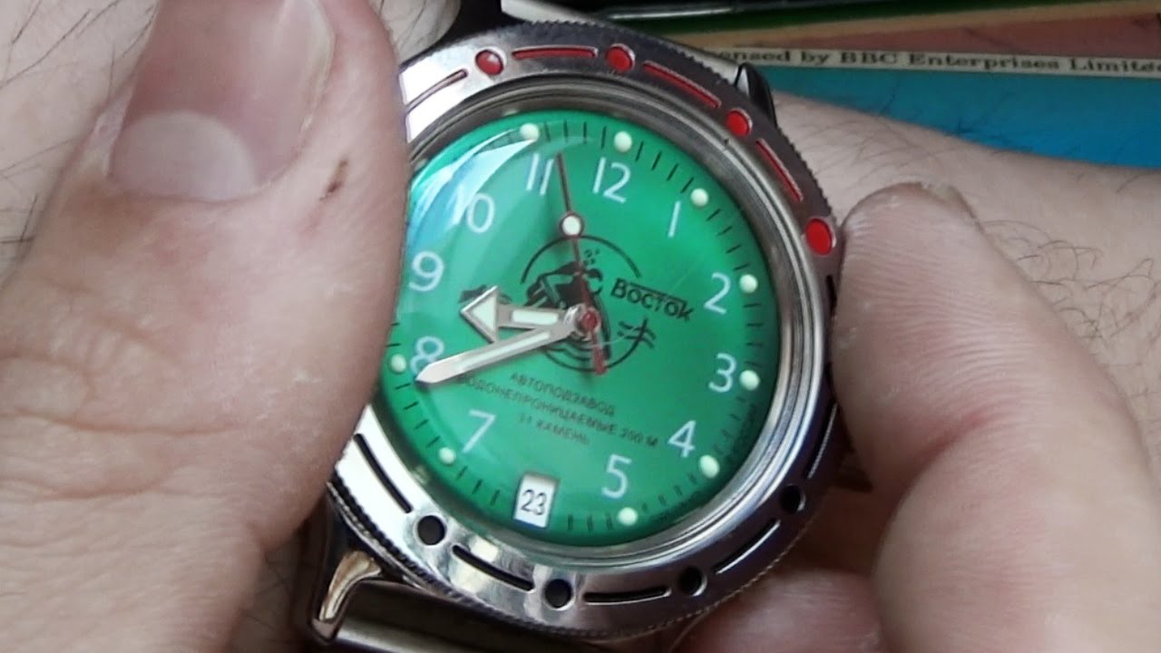 Vostok Amphibia: How to use the Bezel