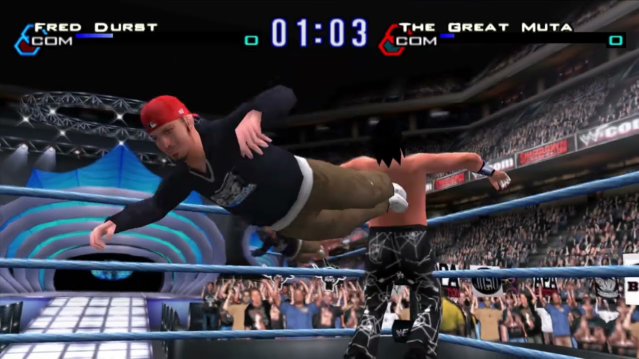 Fred Durst vs. The Great Muta: WWF SmackDown! Just Bring It Gameplay