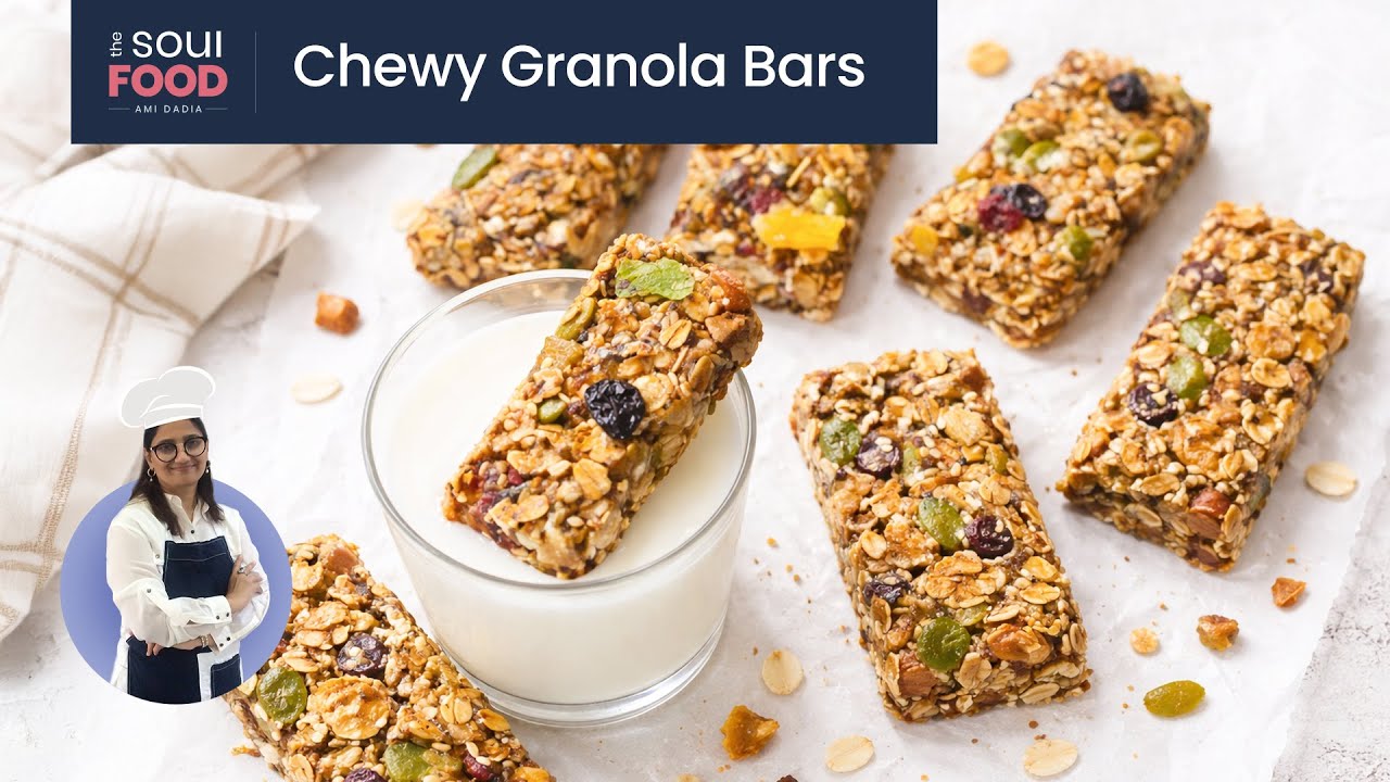 Chewy Healthy Granola Bars at Home | Perfect Texture Every Time 