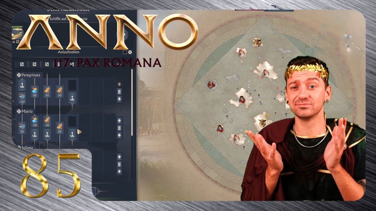 ANNO 117 - 85 - Optimierung der Handelsrouten [German / Let's Play]