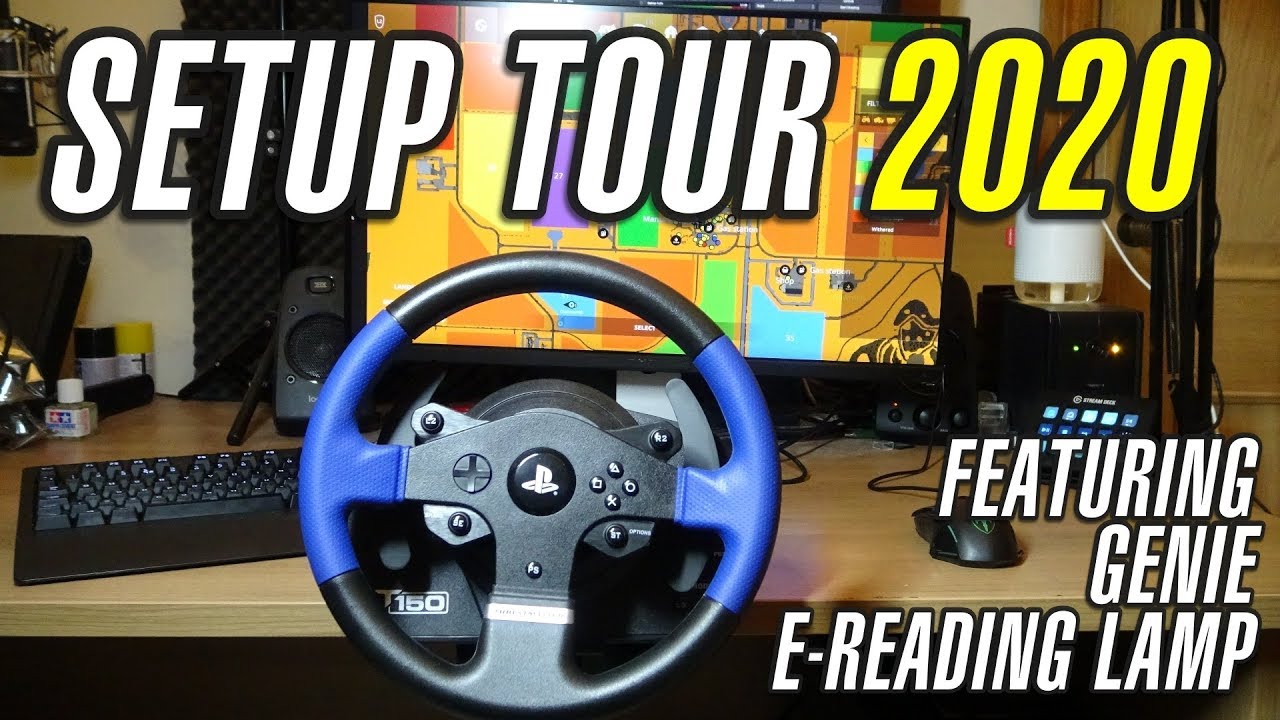 Daggerwin Setup Tour 2020 featuring BenQ Genie Lamp (Sponsored)