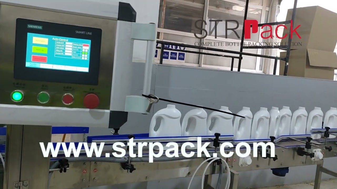 1-5litre Laundry Detergent Filling Capping Labeling Line for Daily Chemical Products