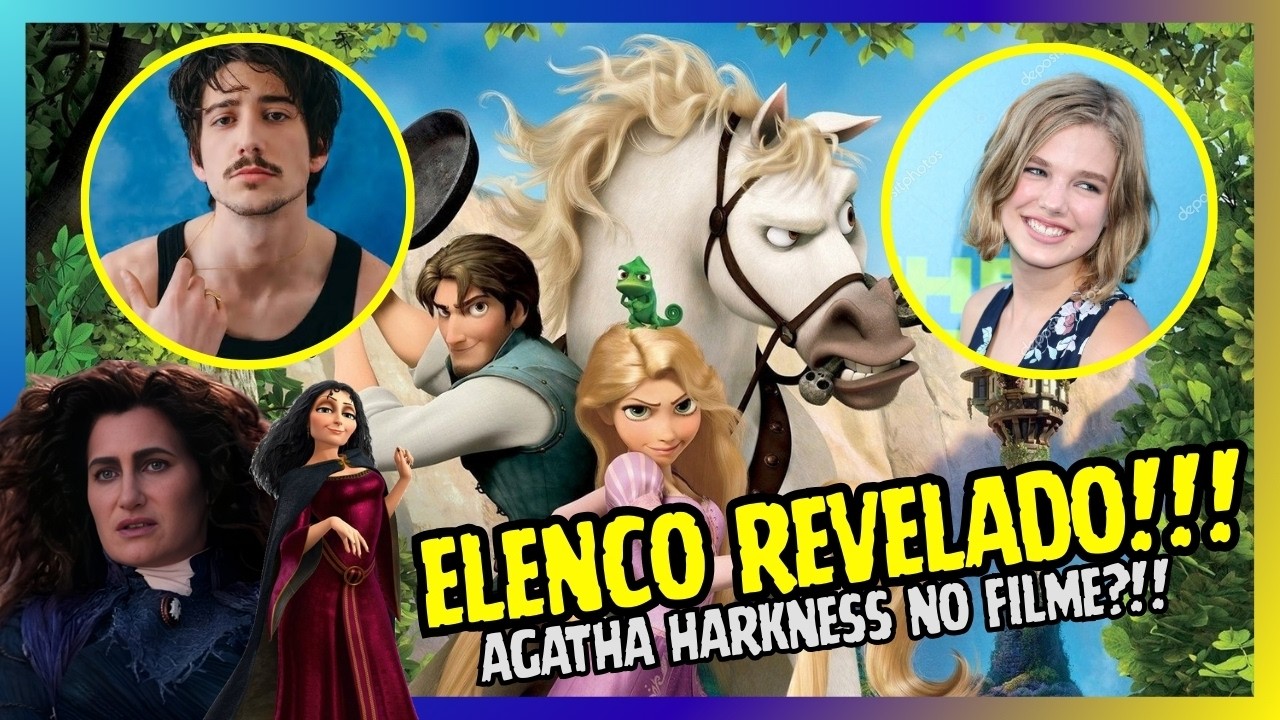 ENROLADOS LIVE ACTION: CONHEÇA O ELENCO! AGATHA HARKNESS SERÁ MÃE GOTHEL?!!