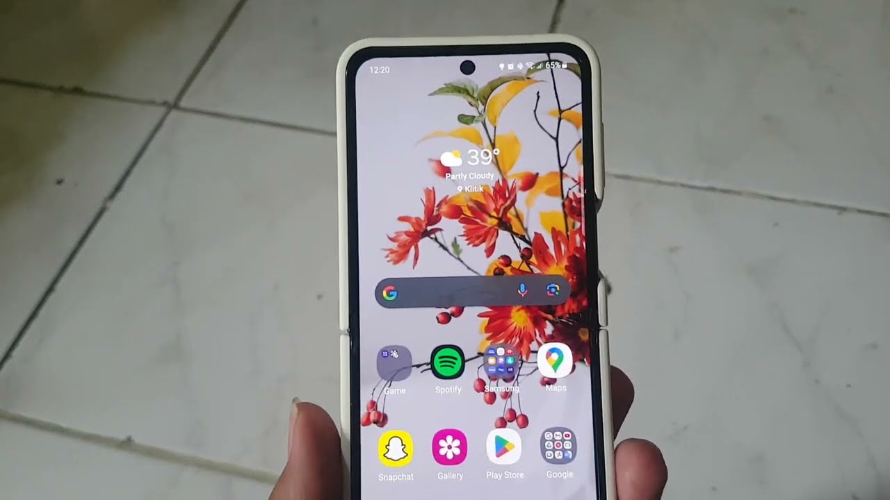 Samsung Galaxy Z Flip 5: How to set press and hold Side button as Wake Bixby (Android 13)
