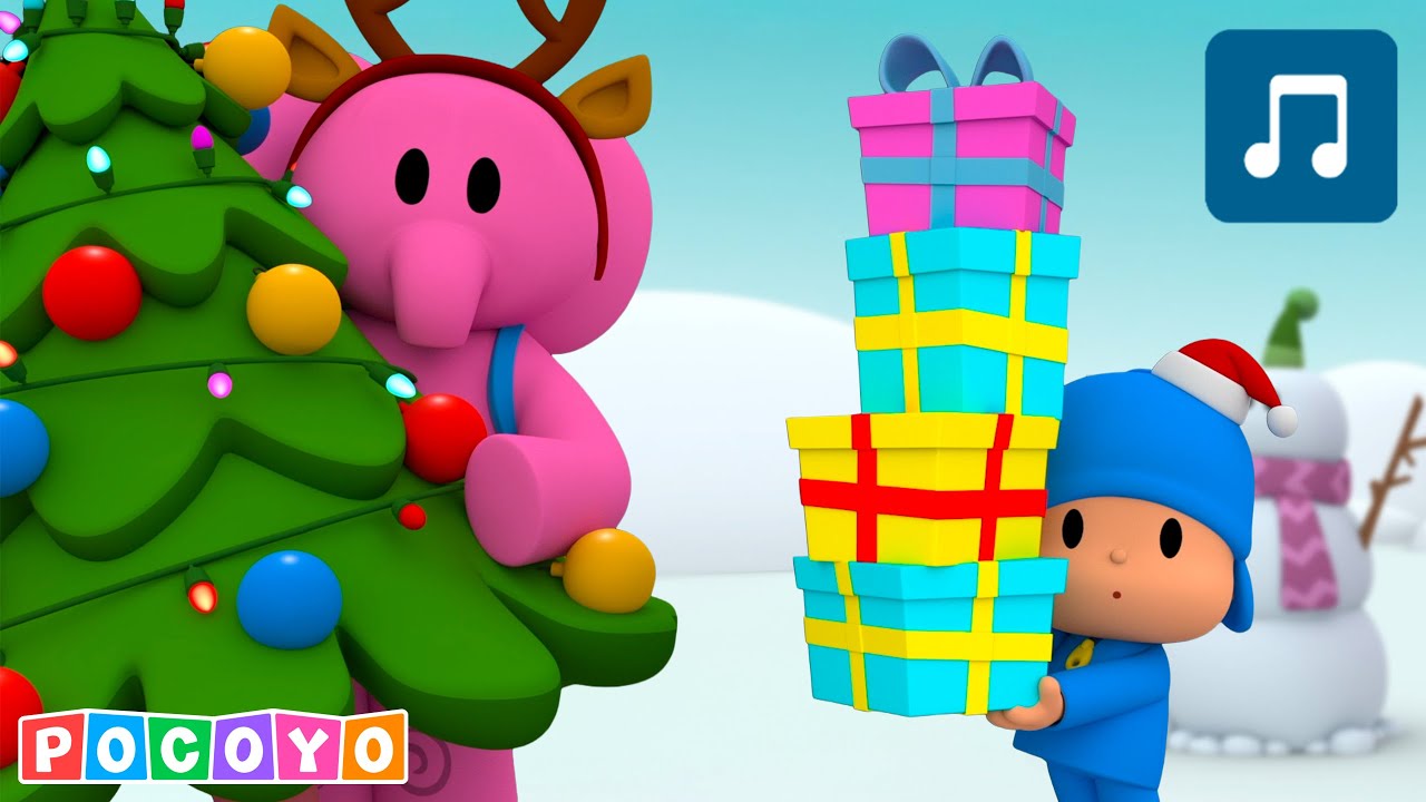 Pocoyo's Christmas Tree CHASE! 🎄❄️ Christmas KARAOKE Singalong | Pocoyo English | Songs for Kids