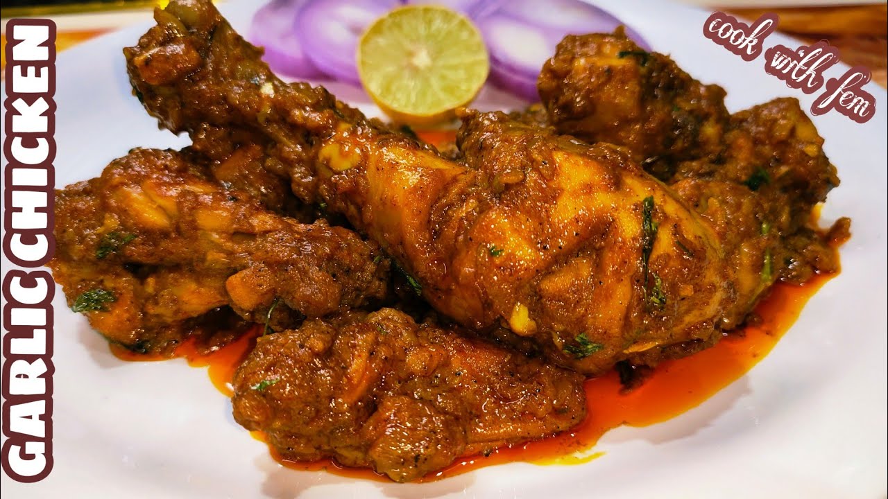 Garlic Chicken Recipe | Ramzan Special Restaurant Style Garlic Chicken|Chicken Recipe Cook With Fem