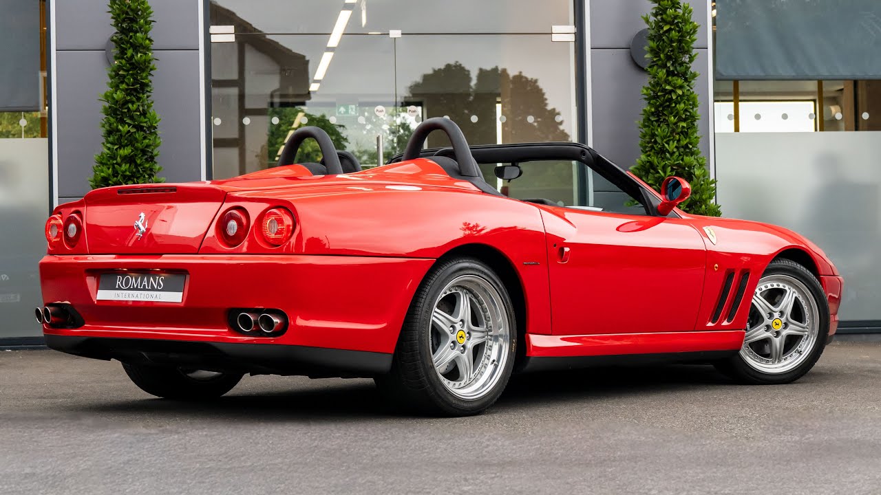 2002 Ferrari 550 Barchetta Pininfarina - Rosso Corsa - Walkaround + Engine & Exhaust Sound