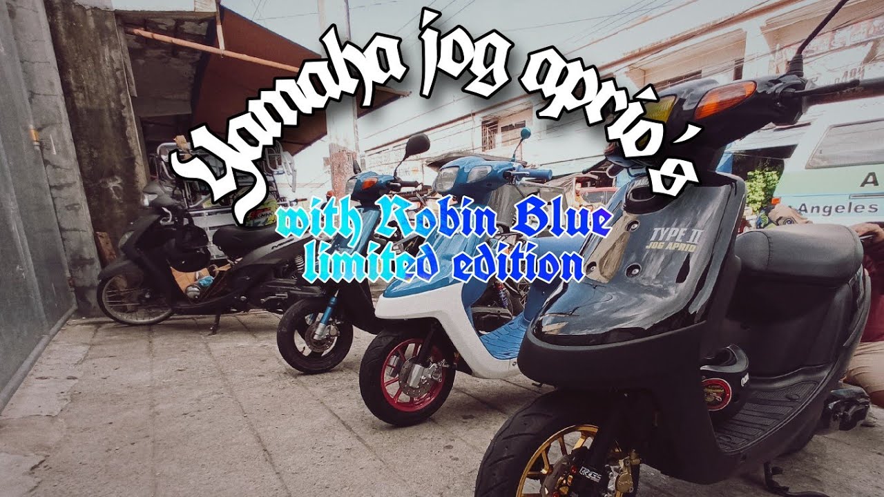 Yamaha Jog Aprio (Blue Limited Edition)