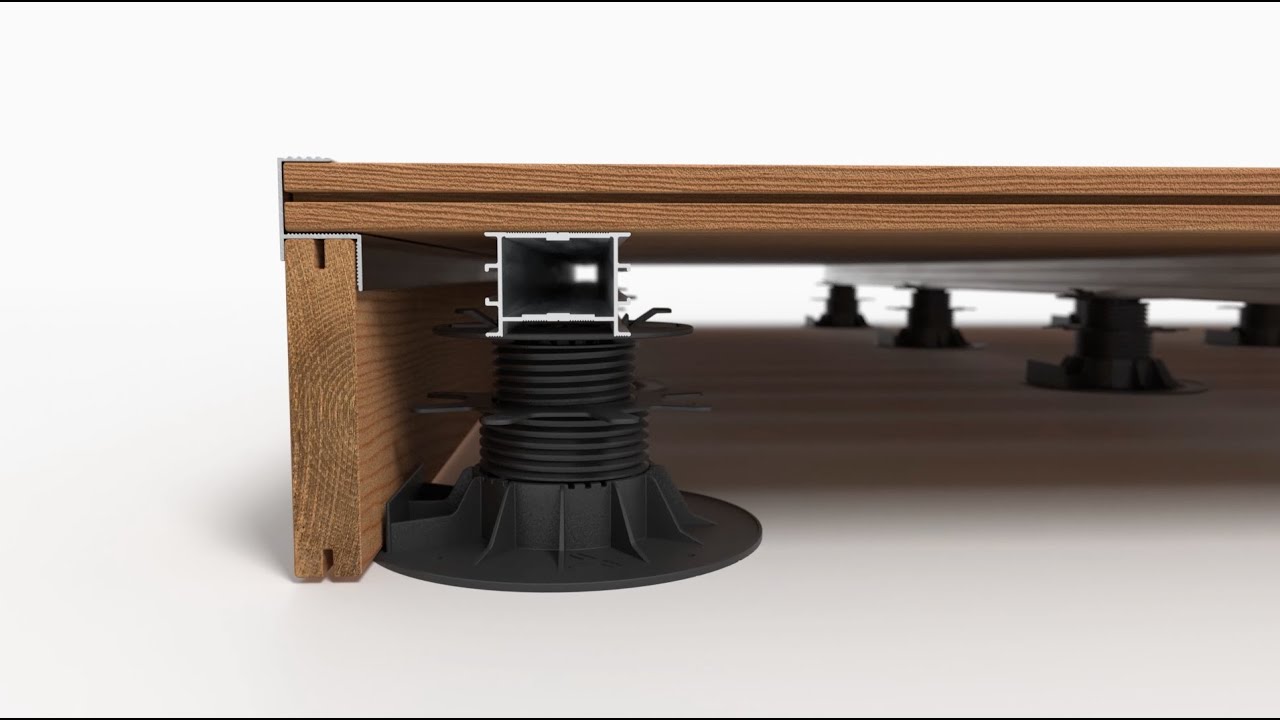 LIFTO F Terrassenfuß / Adjustable Pedestal