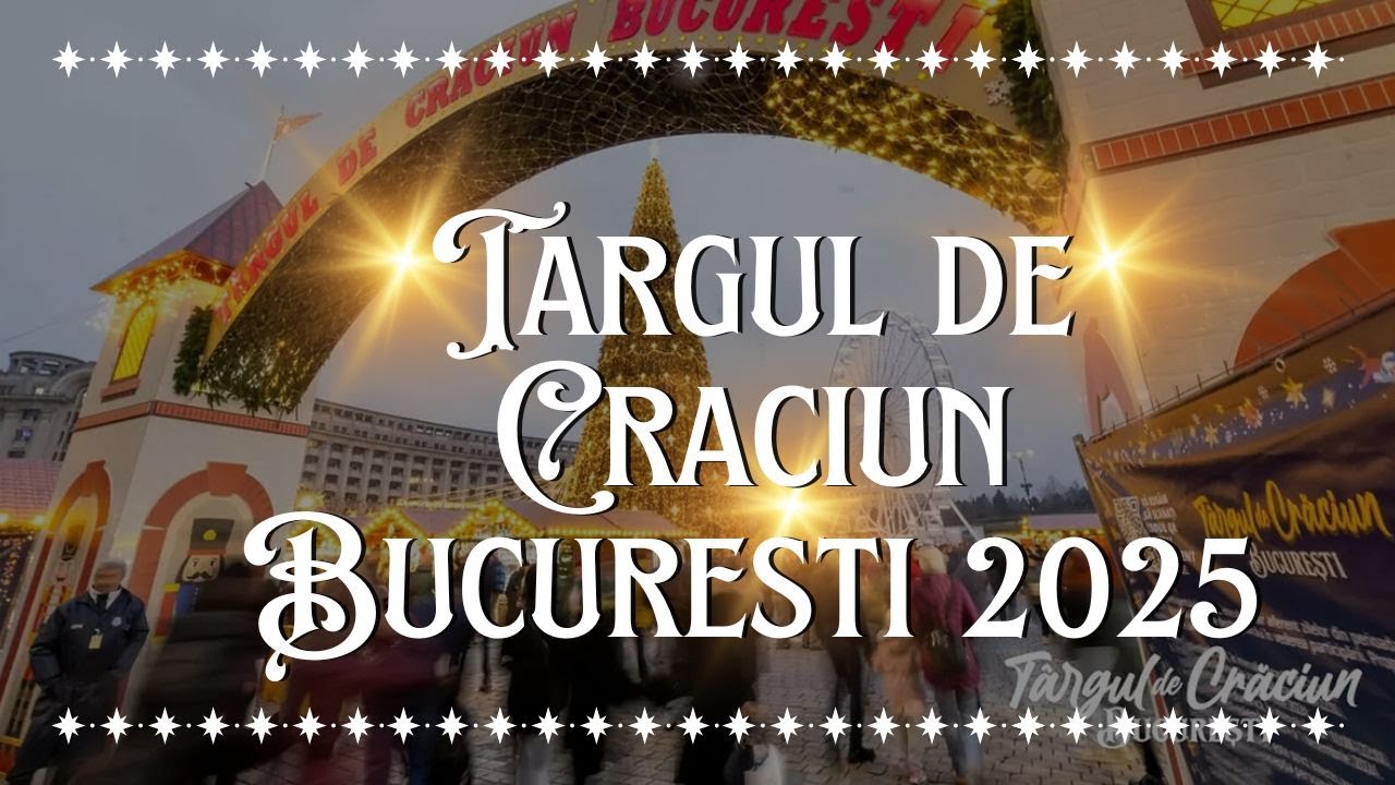 Vlogmas 5/2025. Vizitam Targul de Craciun Bucuresti(Piata Constitutiei)