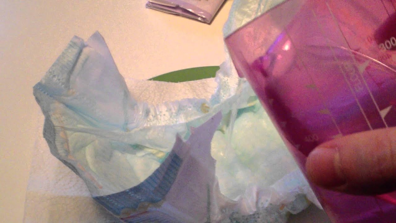 Windel Test 500ml: Pampers Baby Dry 2er