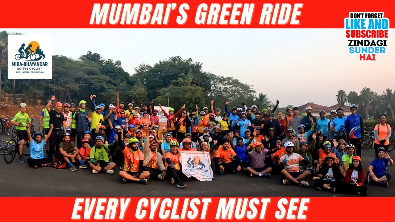 Keshav Srushti Cyclothon | Scenic Cycling Event in Uttan, Bhayandar | Sunday Well Spent Ride