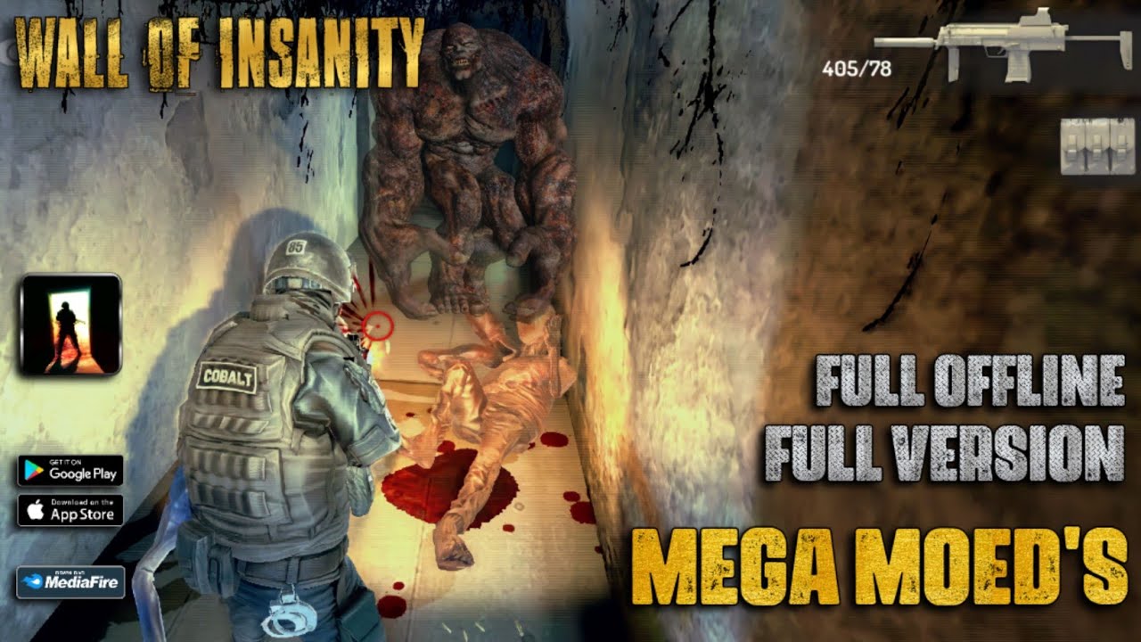 GAME ACTION HORROR TERBAIK 2022⼁WALL OF INSANITY V1.34 [ MEGA MOED'S ]⼁FULL VERSION⼁ANDROID GAMEPLAY