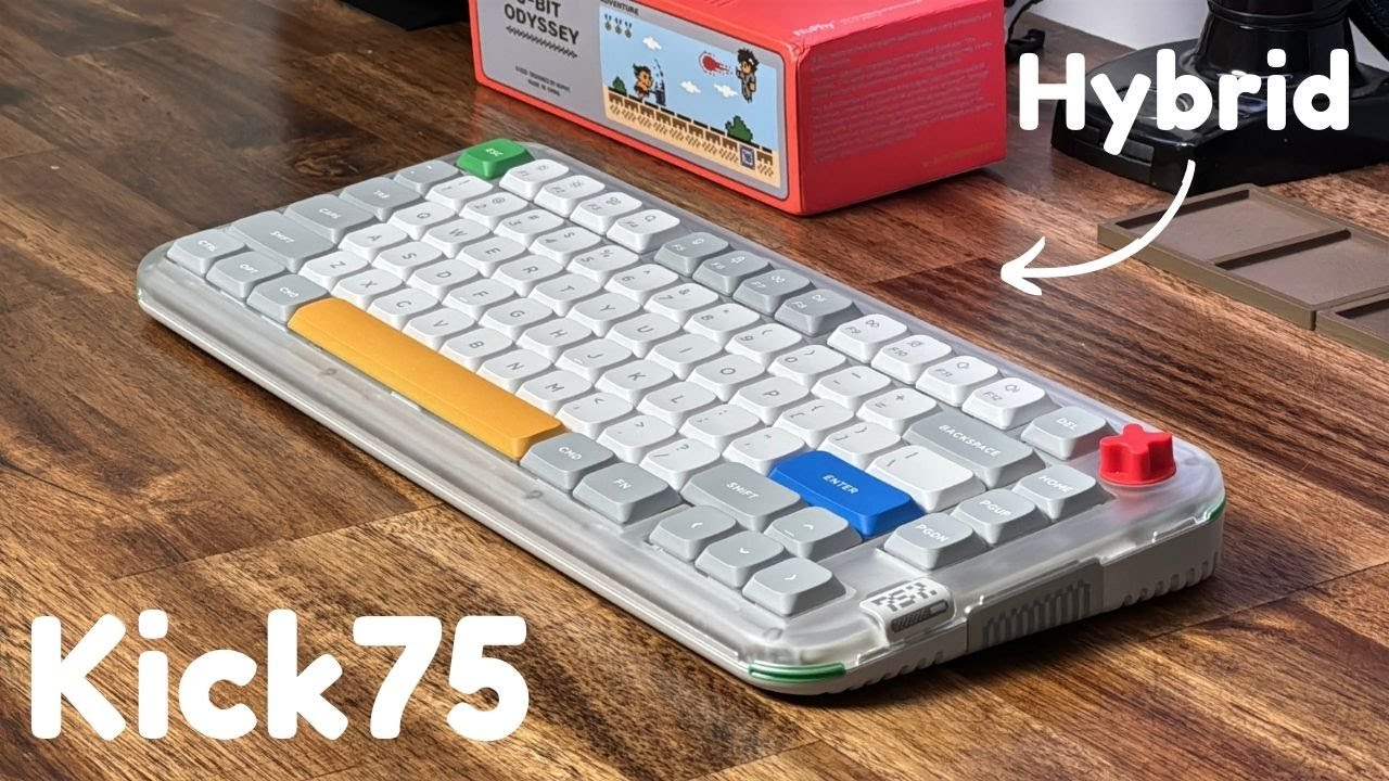 They Did It Again, Hybrid Profile Keyboard - NuPhy Kick75 #keyboard