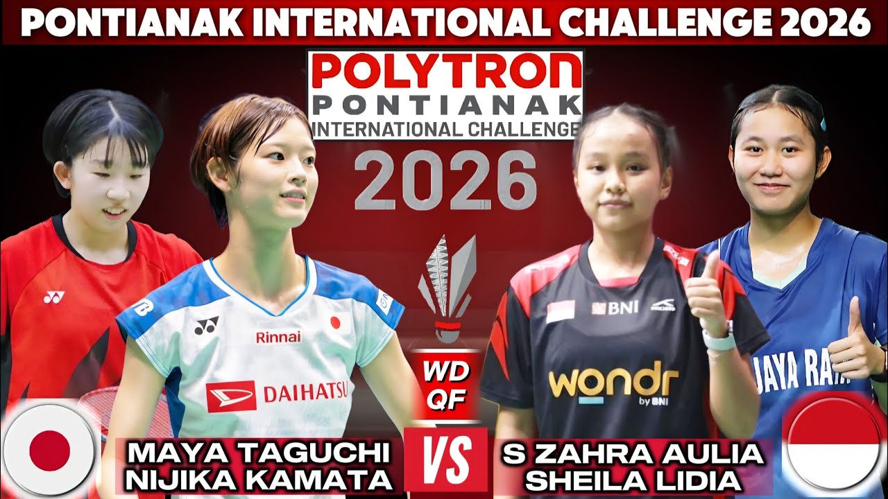INTENSE BATTLE! Maya Taguchi/Nijika Kamata go all out against Aulia/Lidia | QF Pontianak IC 2026
