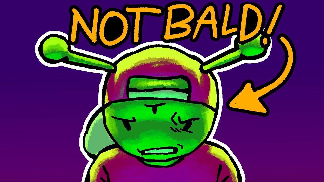 I AM NOT BALD - Addressing the bald allegations.