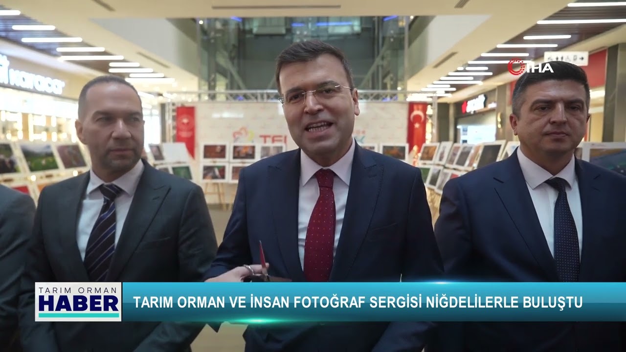 Tarım Orman ve İnsan fotoğraf sergisi Niğdelilerle buluştu