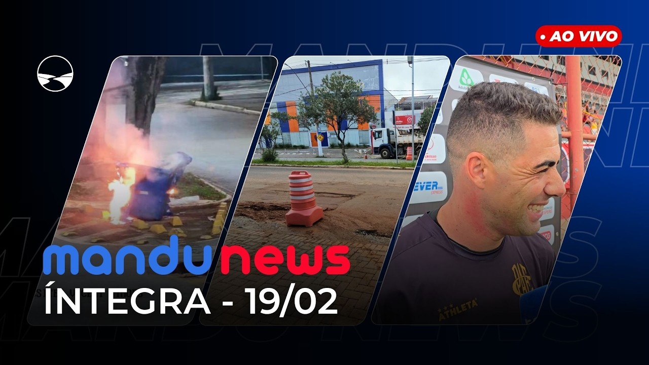 MANDU NEWS - NOTÍCIAS DE POUSO ALEGRE E REGIÃO - 19/02/2026