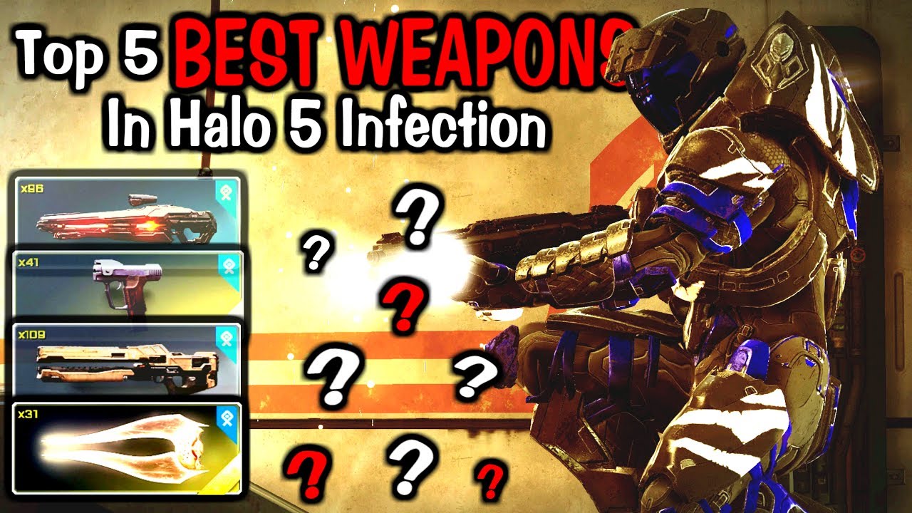 Top 5 BEST WEAPONS In Halo 5 Infection