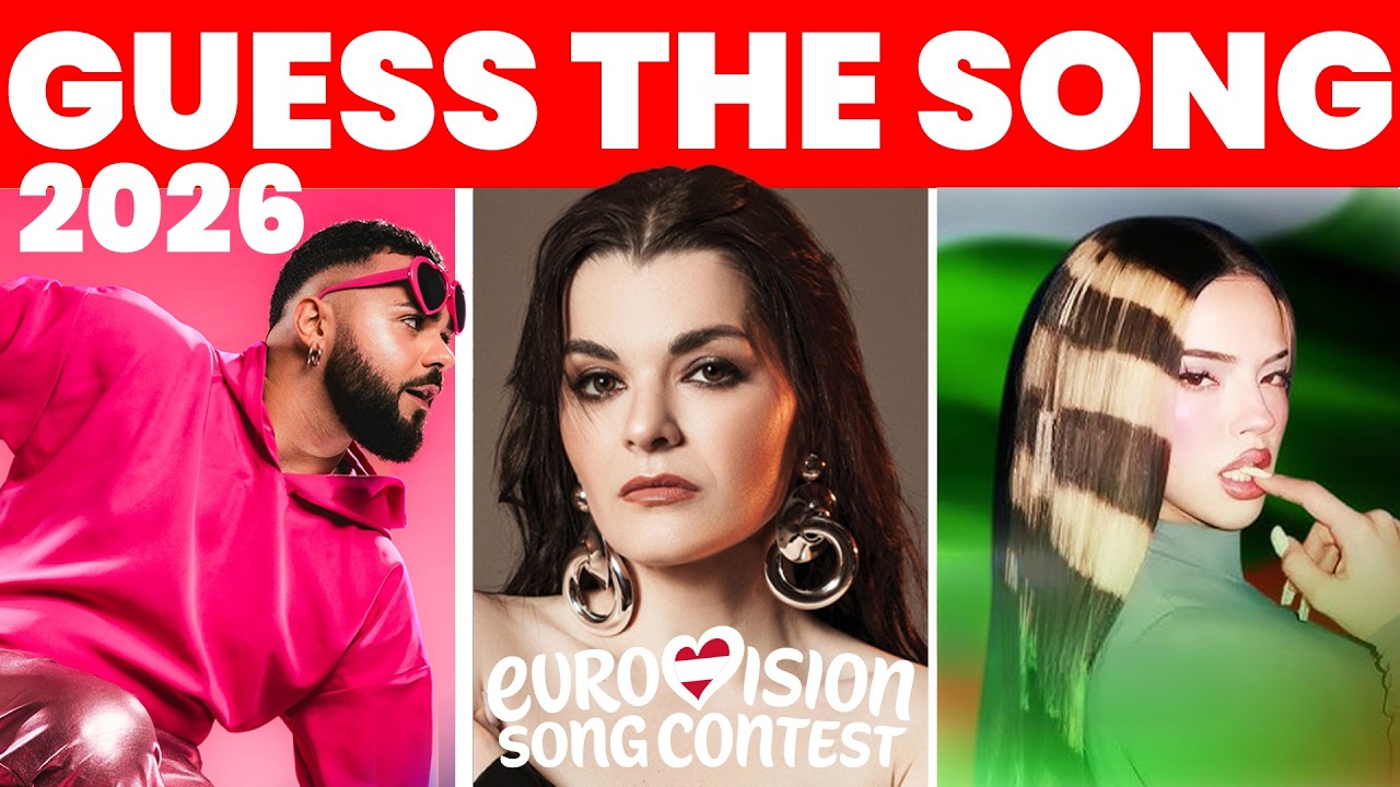 Guess The Eurovision Song 2026 Edition 🌍 All 35 Songs I ESC Quiz