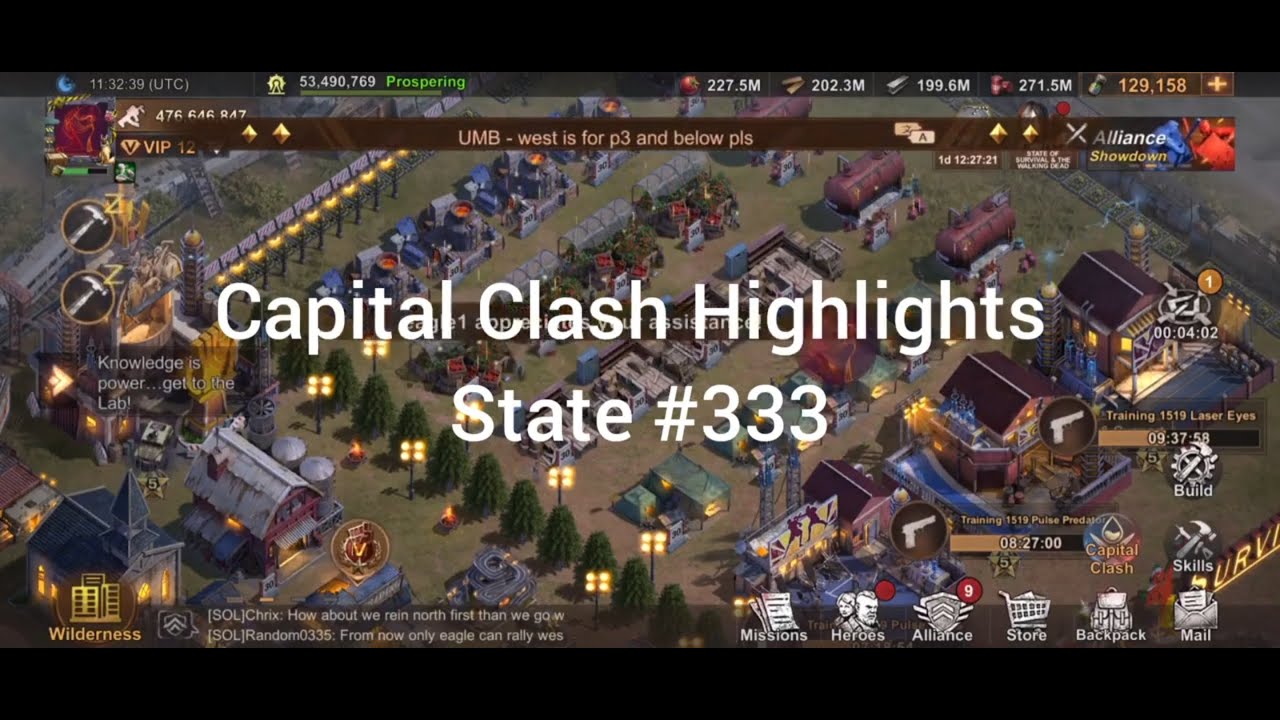 State of Survival- Capital Clash Highlights. State #333