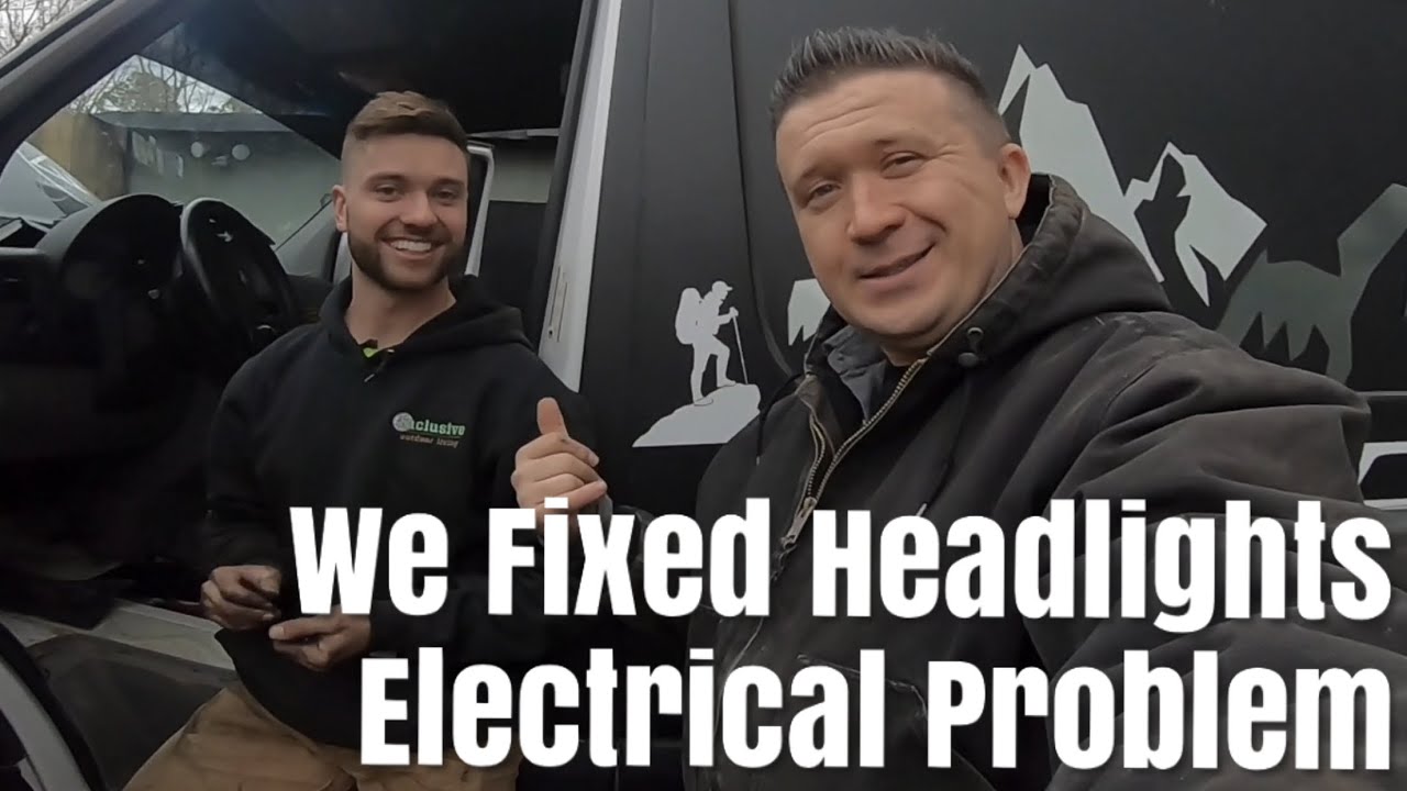 2008 Mercedes Sprinter Headlights and Taillights won’t turn on FIXED How To Replace Body Control BCM