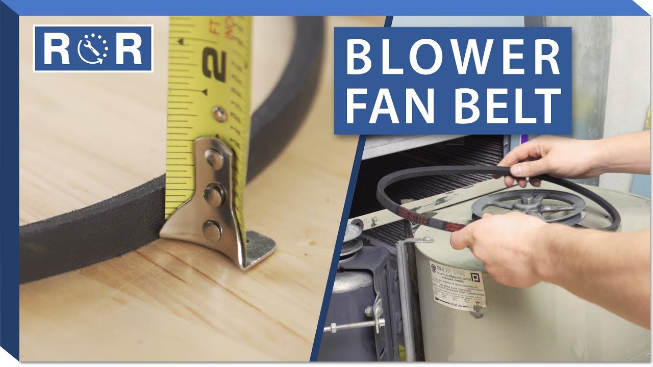 Furnace - Blower Fan Belt | Repair and Replace