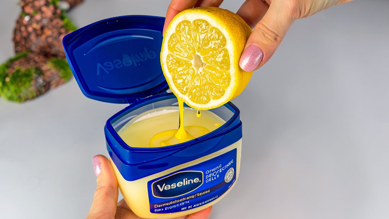 Mix Vaseline with Lemon and you will be shocked! If only I had known about this earlier!