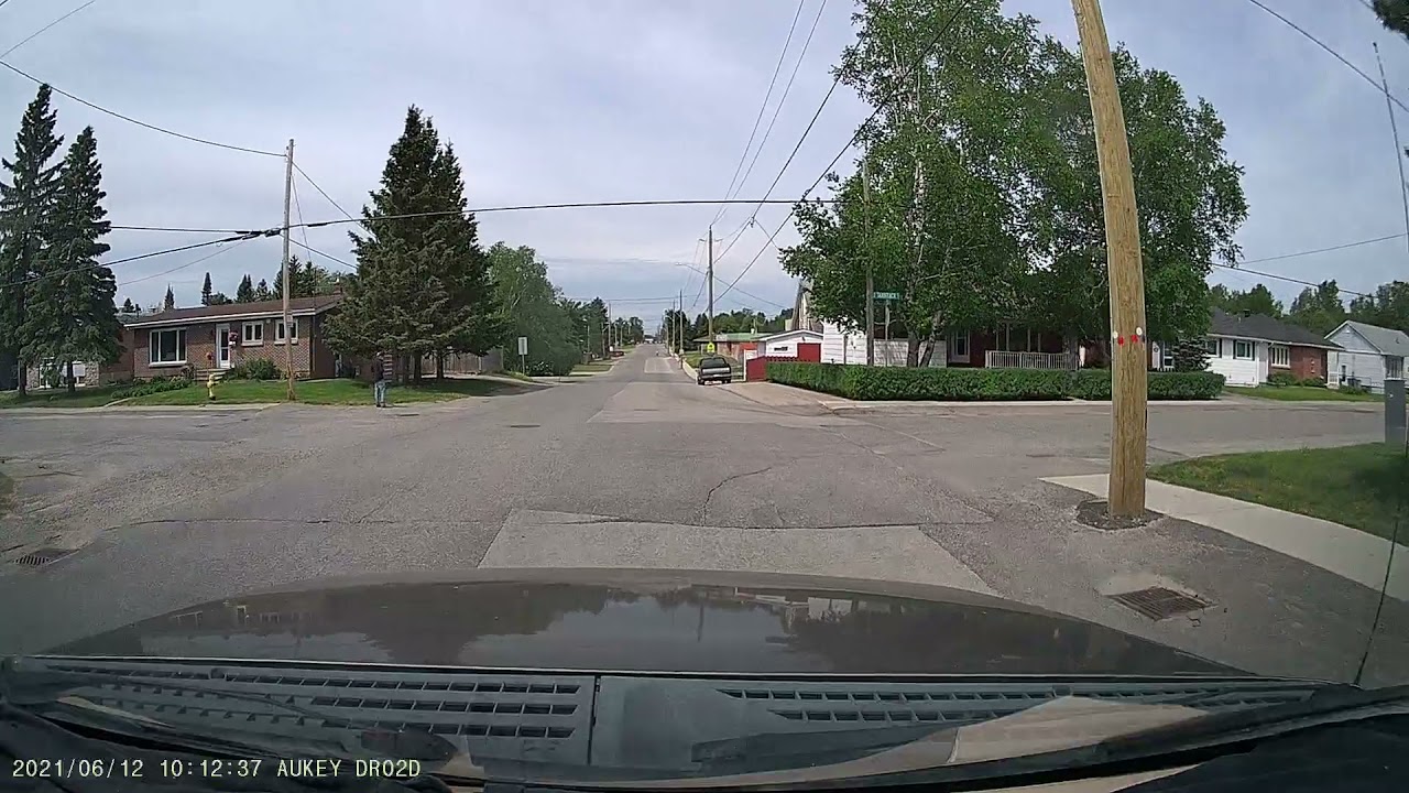 Brousseau Ave. - Heading West (Timmins, Ontario, Canada)