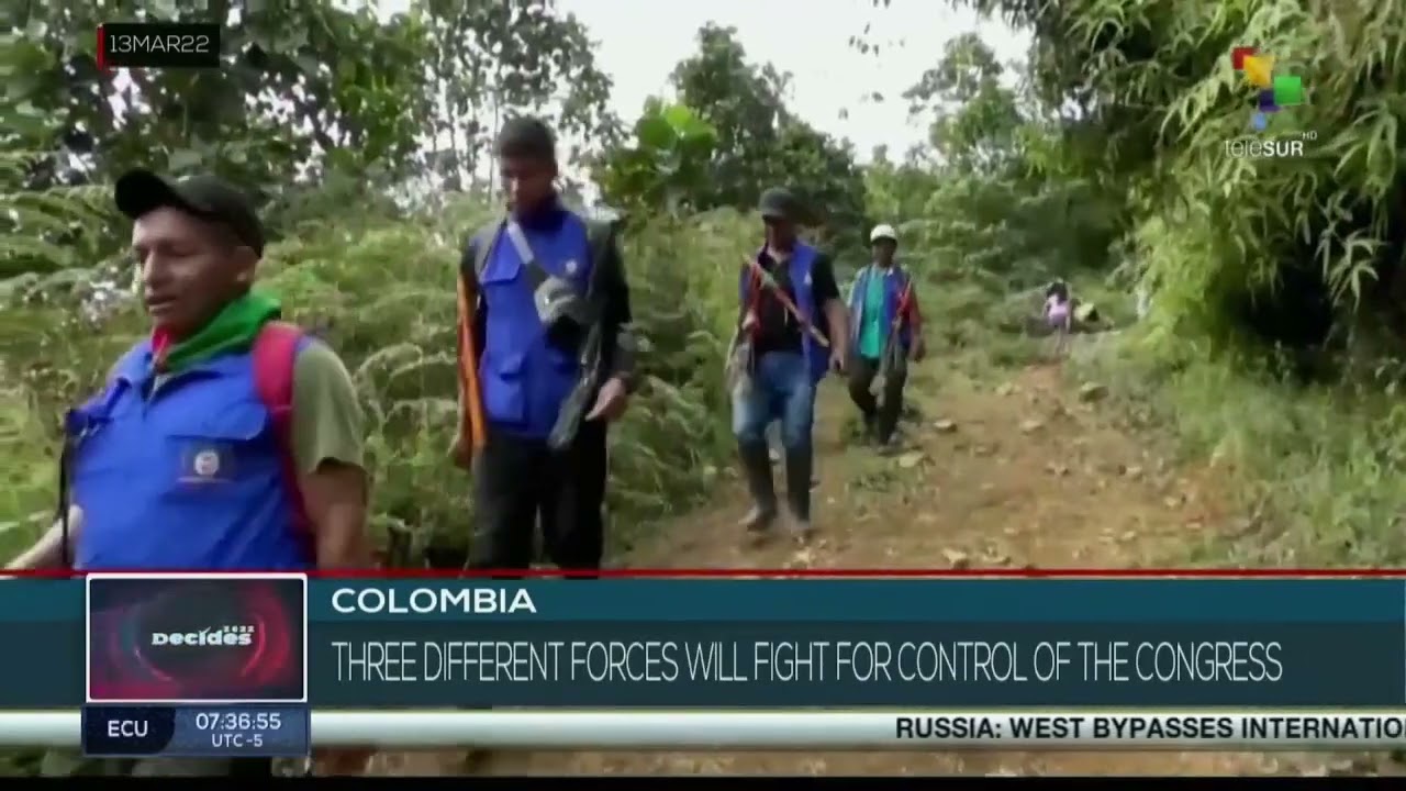 Colombia: 3 political parties in dispute