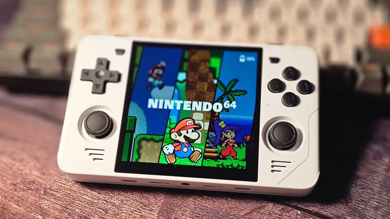POWKIDDY RGB30 необычная игровая консоль