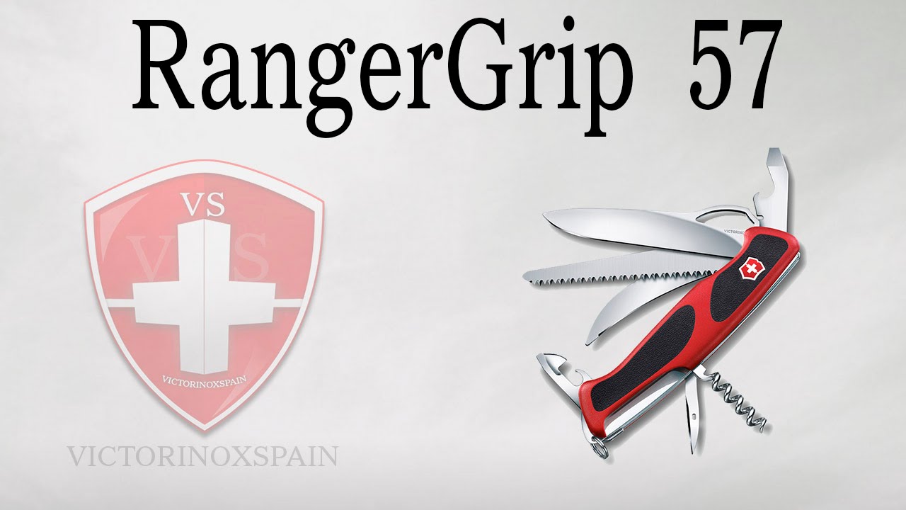 VICTORINOX RANGERGRIP 57 HUNTER REVIEW (All subtitles)